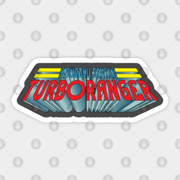 Kousoku Sentai Turboranger Sticker by Rodimus13